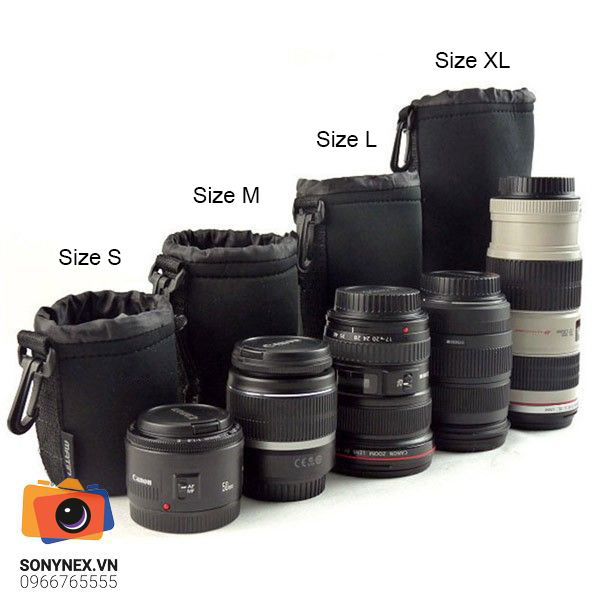 Túi đưng Lens Matin - Matin Lens Holder - Size M | Hàng nhập khẩu