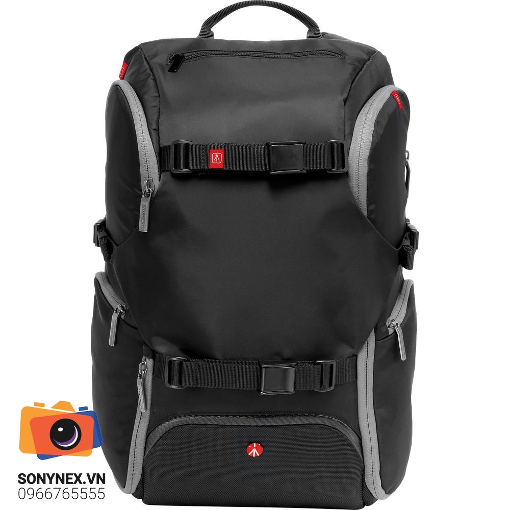 Balo máy ảnh Manfrotto Travel Backpack | Đen | Chính hãng