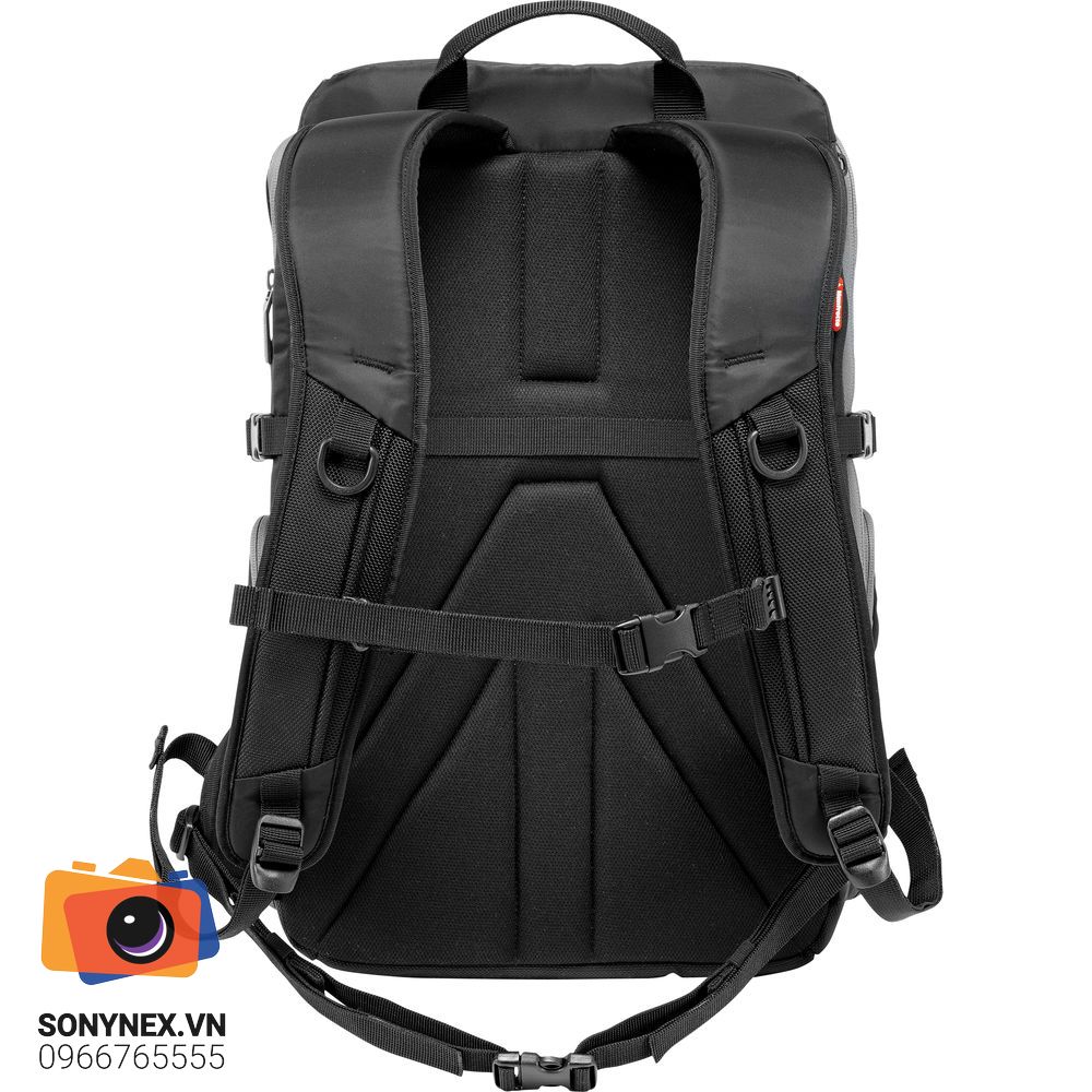 Balo máy ảnh Manfrotto Travel Backpack | Đen | Chính hãng