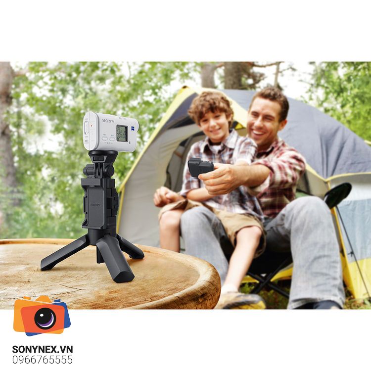 Grip Sony VCT-STG1 cho Action Cam | Chống rung chính hãng - khả năng kết nối thiết bị