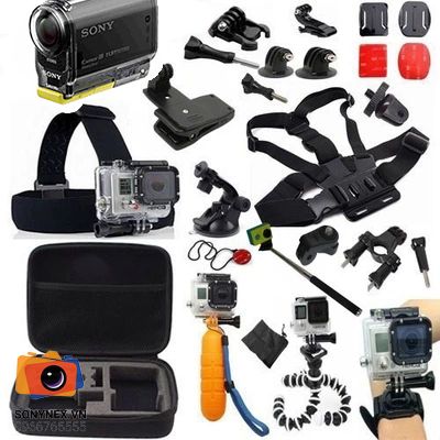 Bộ phụ kiện Actioncam 30 in 1 Cao cấp Telesin