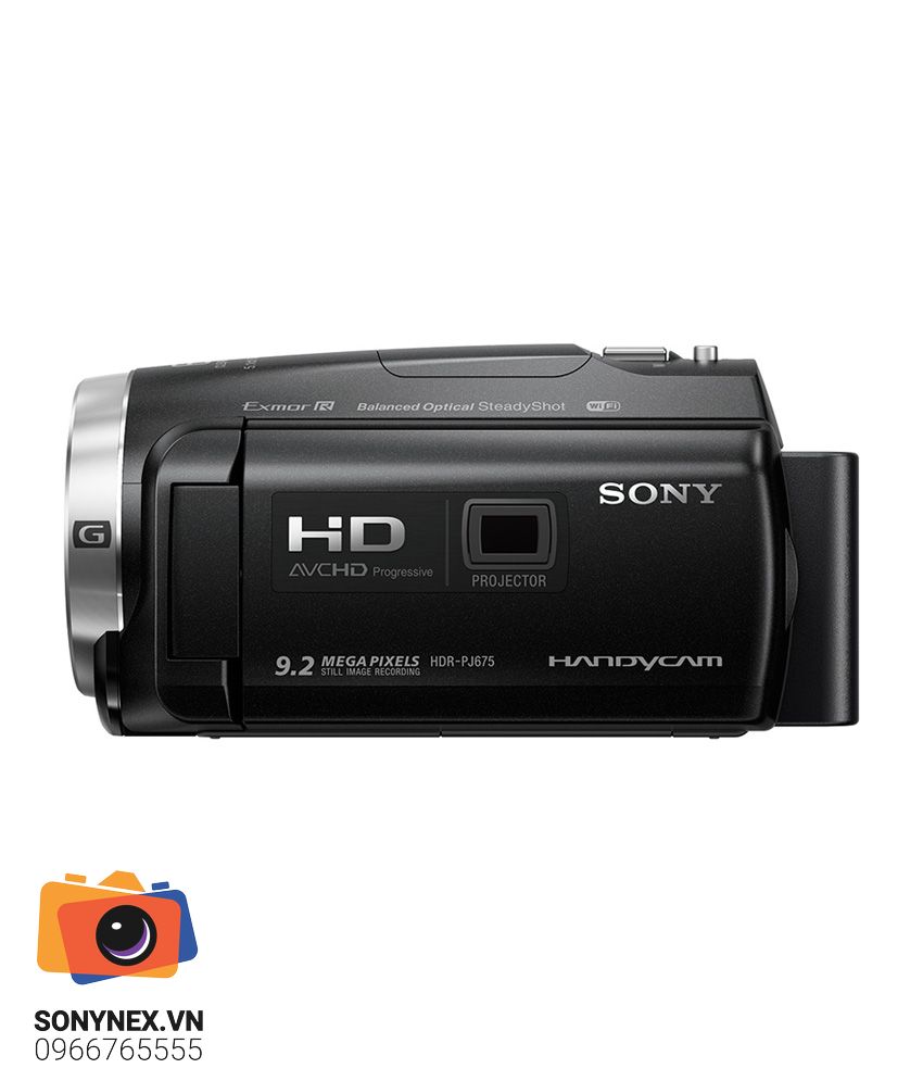 Máy quay Sony PJ675 tích hợp máy chiếu | Chính hãng