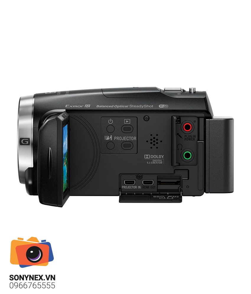 Máy quay Sony PJ675 tích hợp máy chiếu | Chính hãng - cấu hình hộp sạc