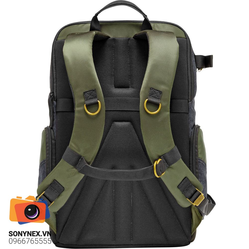 Balo máy ảnh Manfrotto Street Medium Backpack | Xanh | Chính hãng - cấu hình hộp sạc