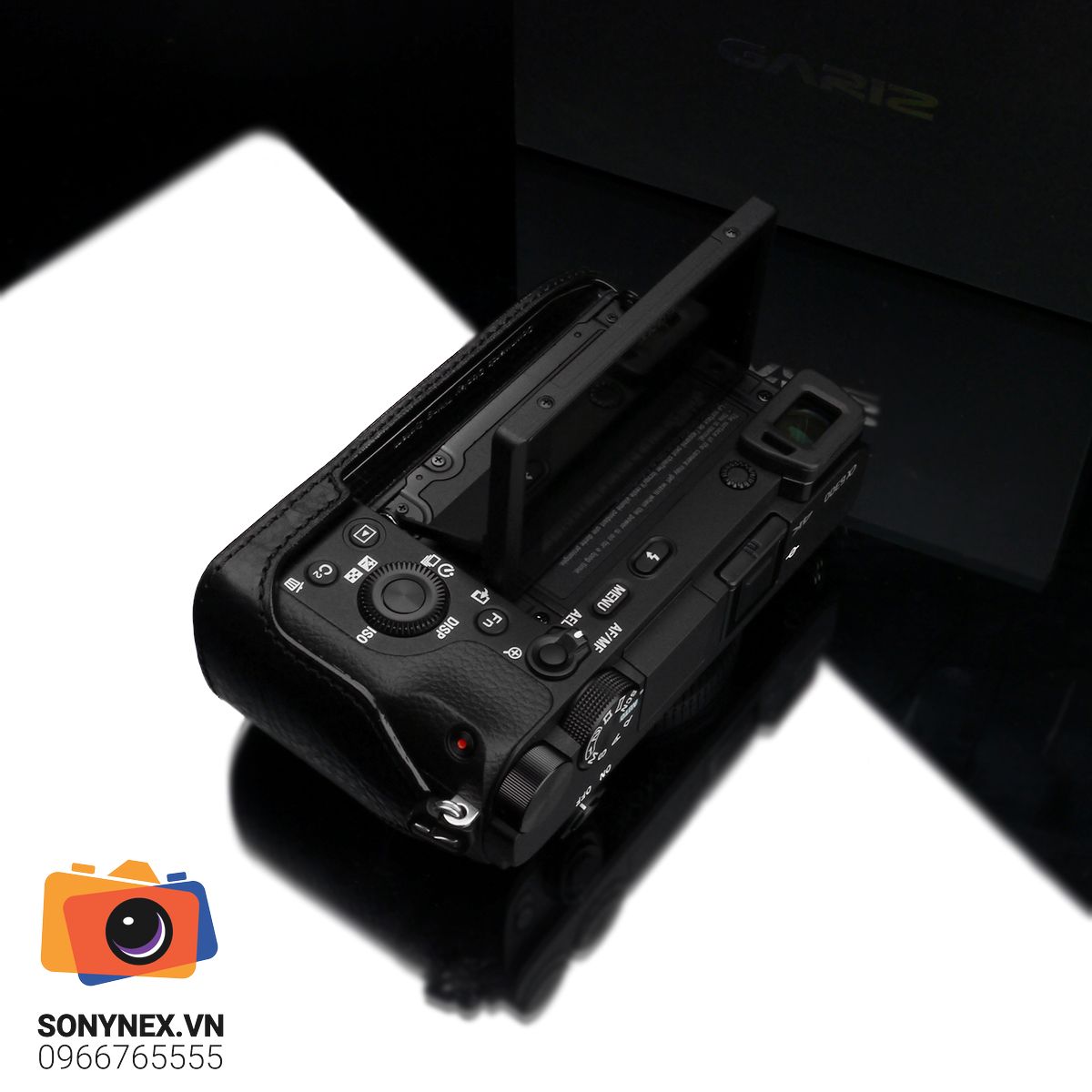 Bao da Sony A6300/A6400 Đen | Gariz | Chính hãng - khả năng kết nối thiết bị