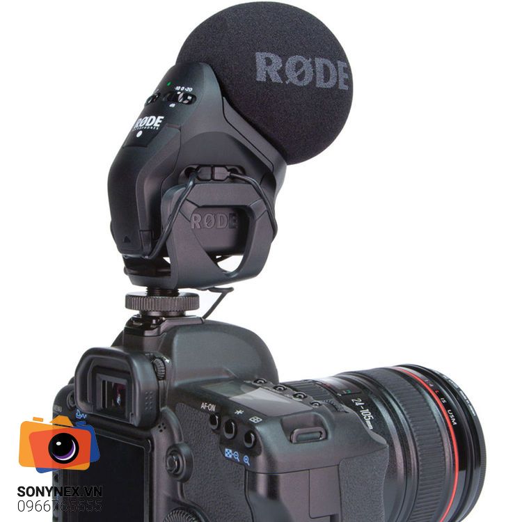 Mic thu âm RODE Stereo VideoMic Pro