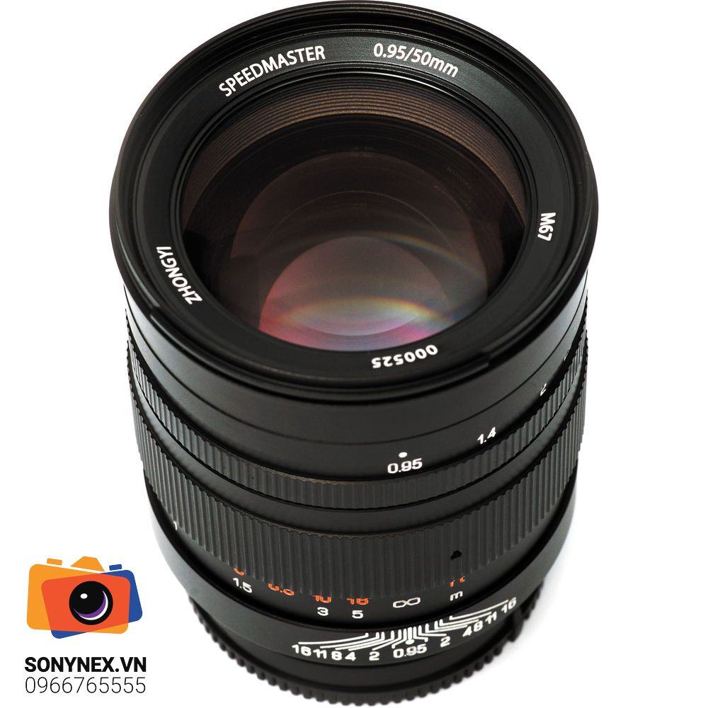 Ống kính ZY Optics Mitakon Speed Master 50mm f/0.95 Pro | FE-Mount | Chính hãng