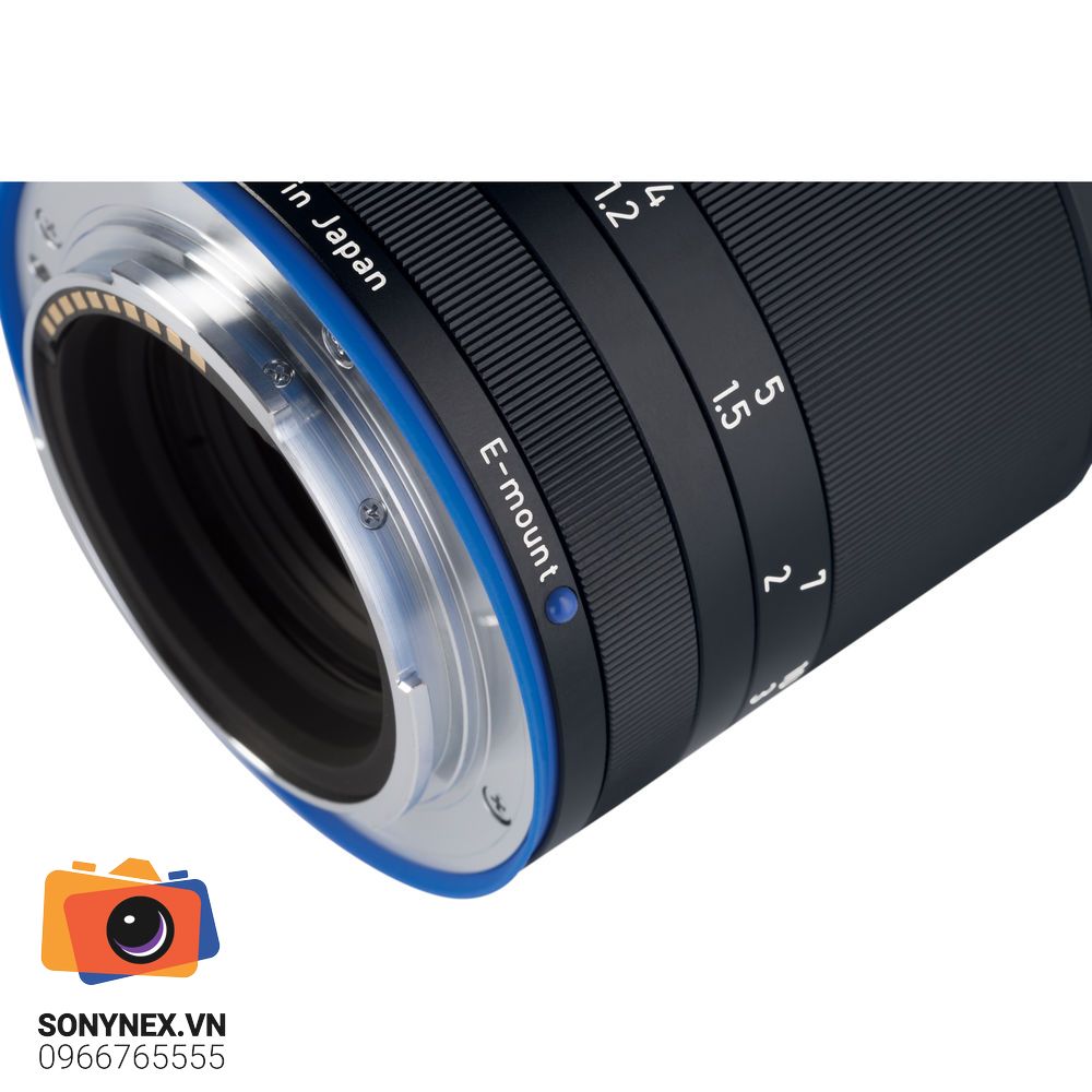 Zeiss LOXIA 85mm F2.4 | Chính hãng - mặt sau và phụ kiện đi kèm
