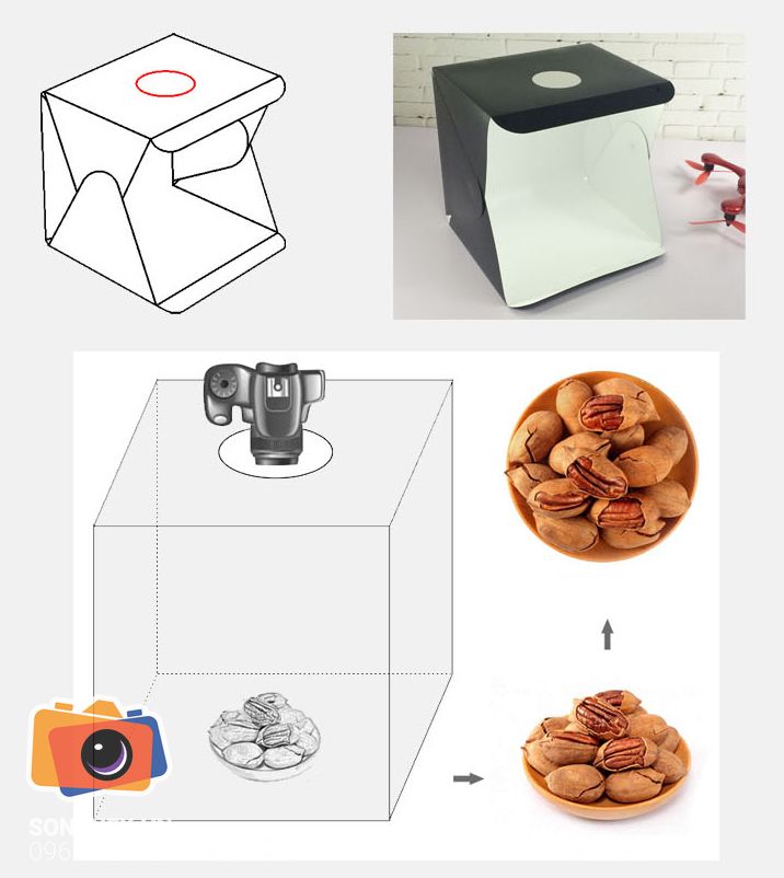 Hộp chụp sản phẩm LUMIBOX 40x40 | Hàng nhập khẩu