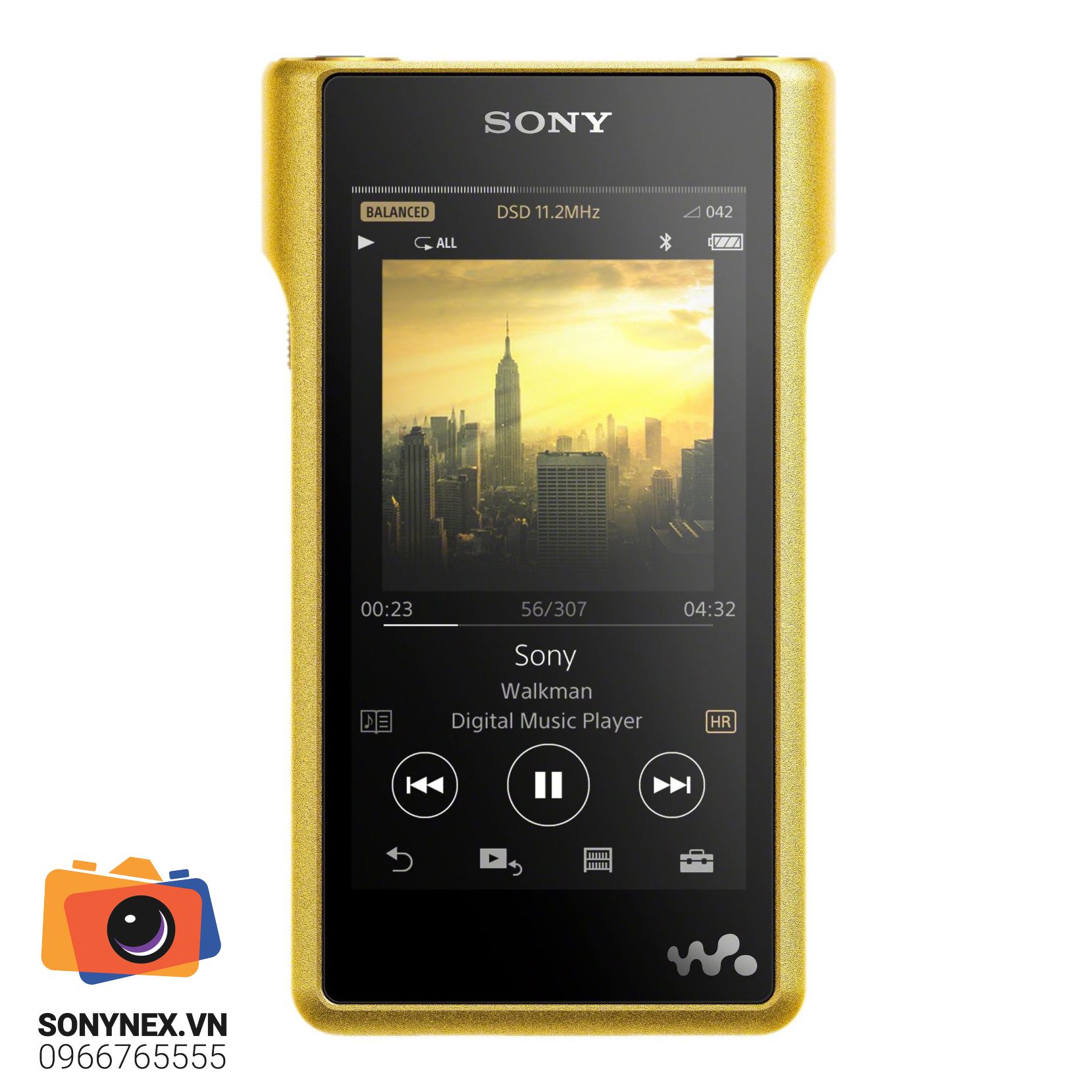Máy nghe nhạc cao cấp Sony NW-WM1Z Premium Walkman | Chính hãng - thiết kế và phụ kiện