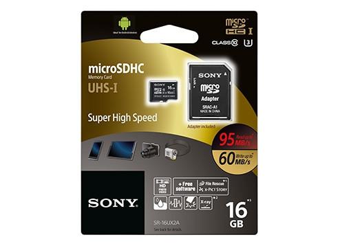 Thẻ nhớ Sony MicroSDHC 16GB | Tốc độ 95MB/s | Chính hãng - chi tiết sản phẩm