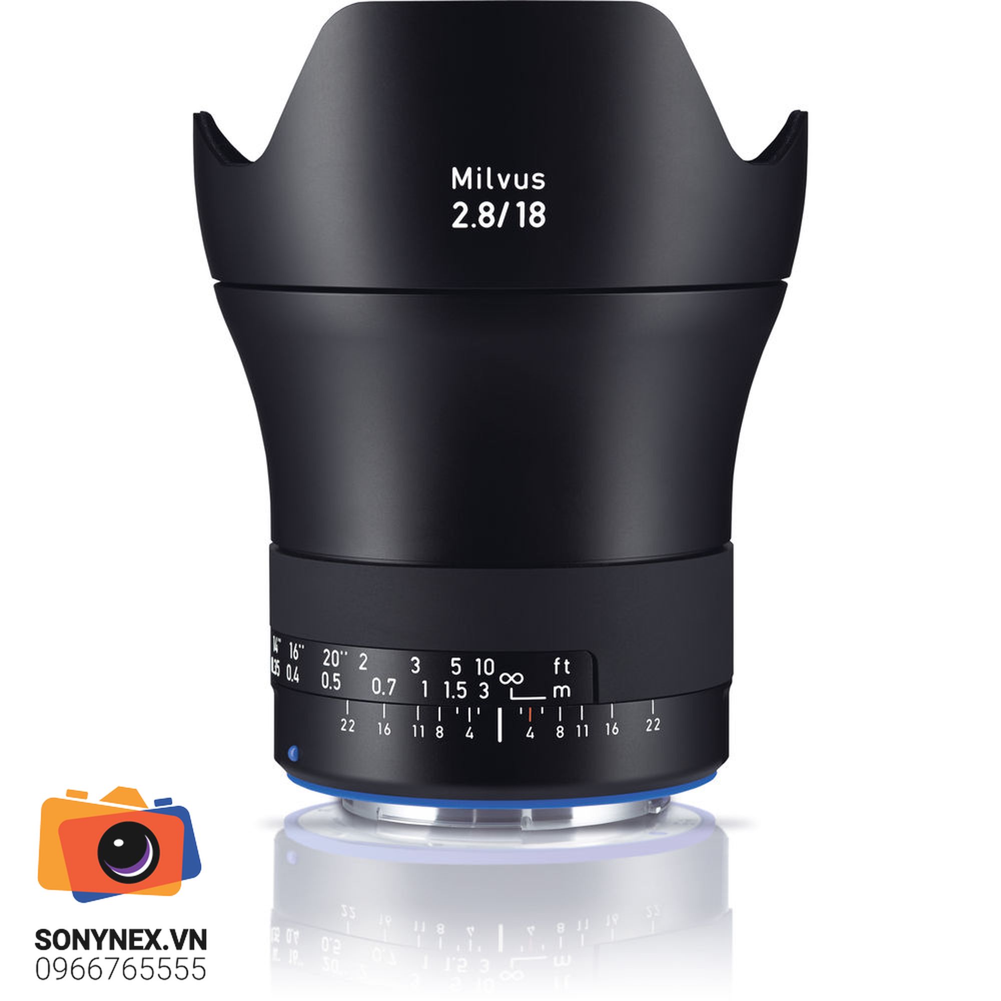 Zeiss Milvus 18mm f/2.8 ZE Lens for Canon EF | Chính hãng - thiết kế và phụ kiện