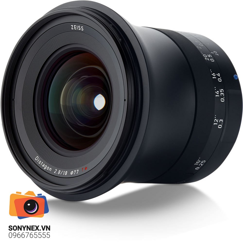 Zeiss Milvus 18mm f/2.8 ZE Lens for Canon EF | Chính hãng