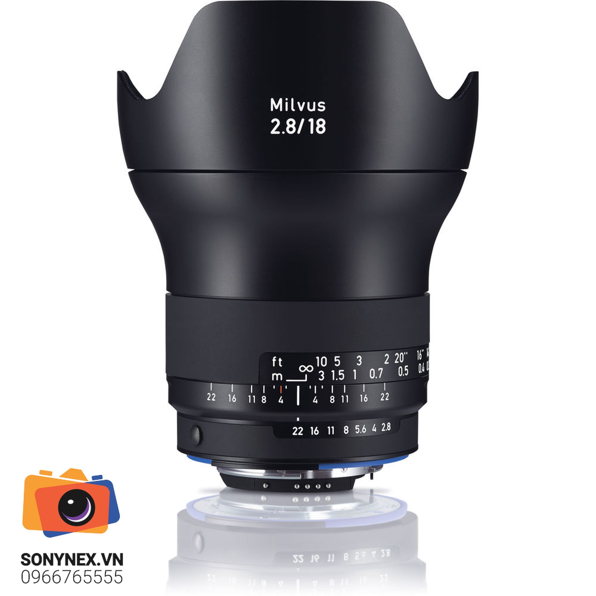 Zeiss Milvus 18mm f/2.8 ZF.2 Lens for Nikon F | Chính hãng - thiết kế và phụ kiện