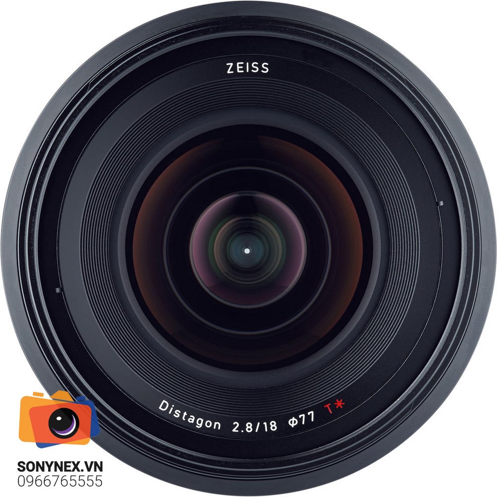 Zeiss Milvus 18mm f/2.8 ZF.2 Lens for Nikon F | Chính hãng - mặt sau và phụ kiện đi kèm