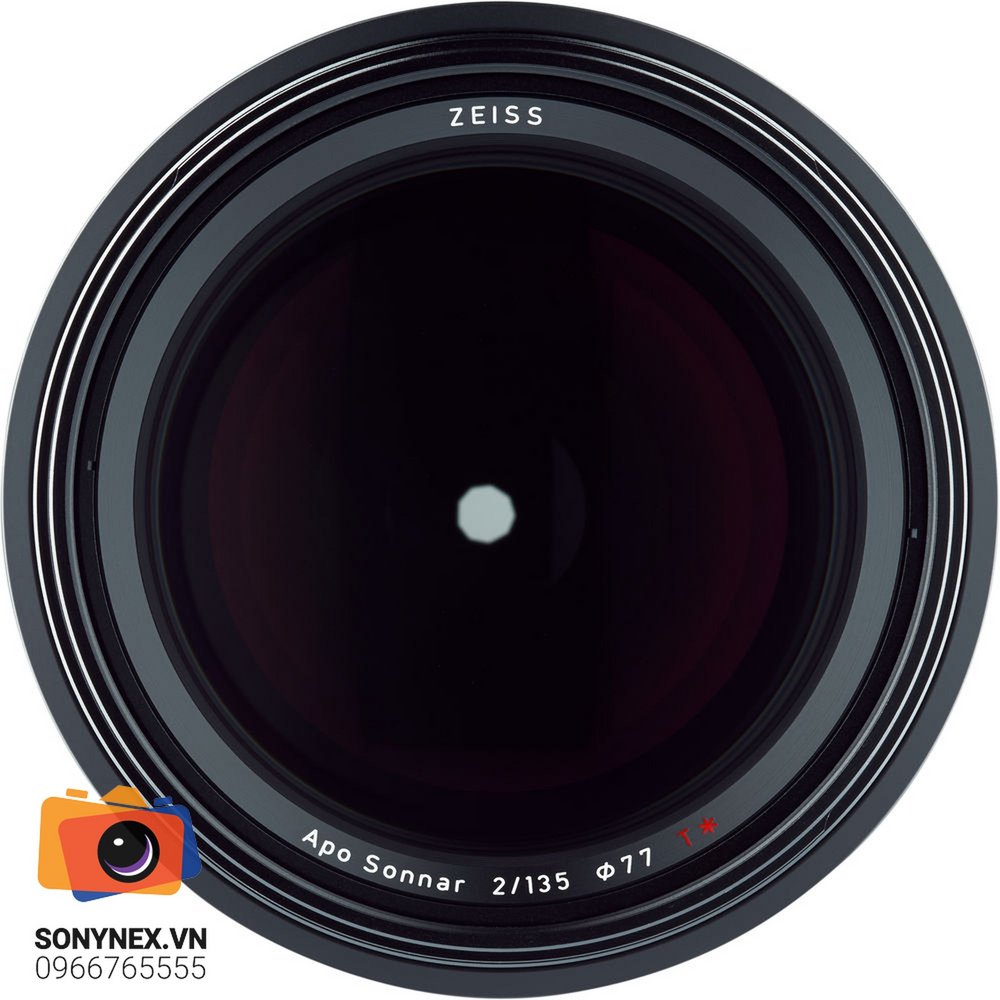 Zeiss Milvus 135mm f/2 ZF.2 Lens for Nikon F | Chính hãng - mặt sau và phụ kiện đi kèm