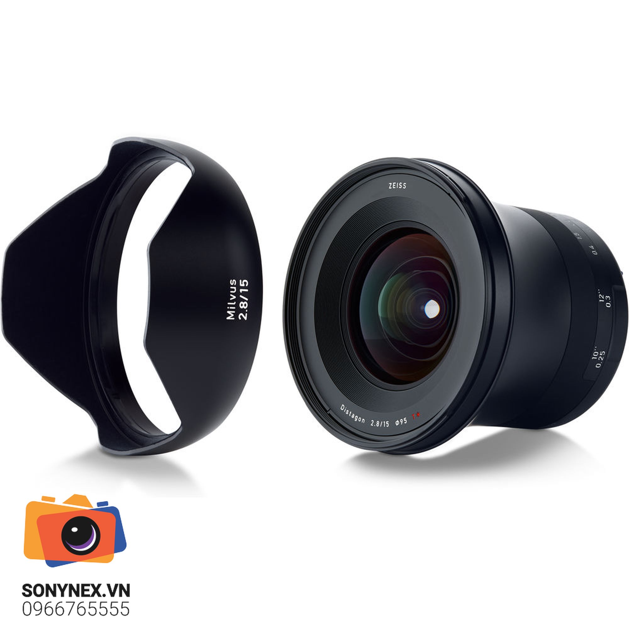 Zeiss Milvus 15mm f/2.8 ZE Lens for Canon EF | Chính hãng