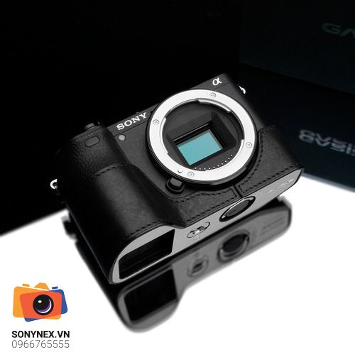 Bao da Sony A6500 Đen | Gariz | Hàng Nhập khẩu