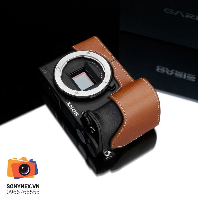 Bao da Sony A6500 Nâu Nhạt | Gariz | Hàng Nhập khẩu | Chính hãng - khả năng kết nối thiết bị