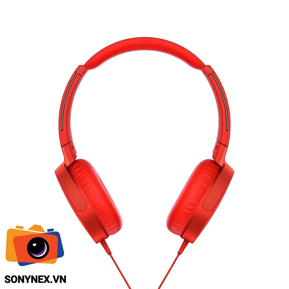 Tai nghe Sony MDR-XB550AP EXTRA BASS | Chính hãng | Đỏ