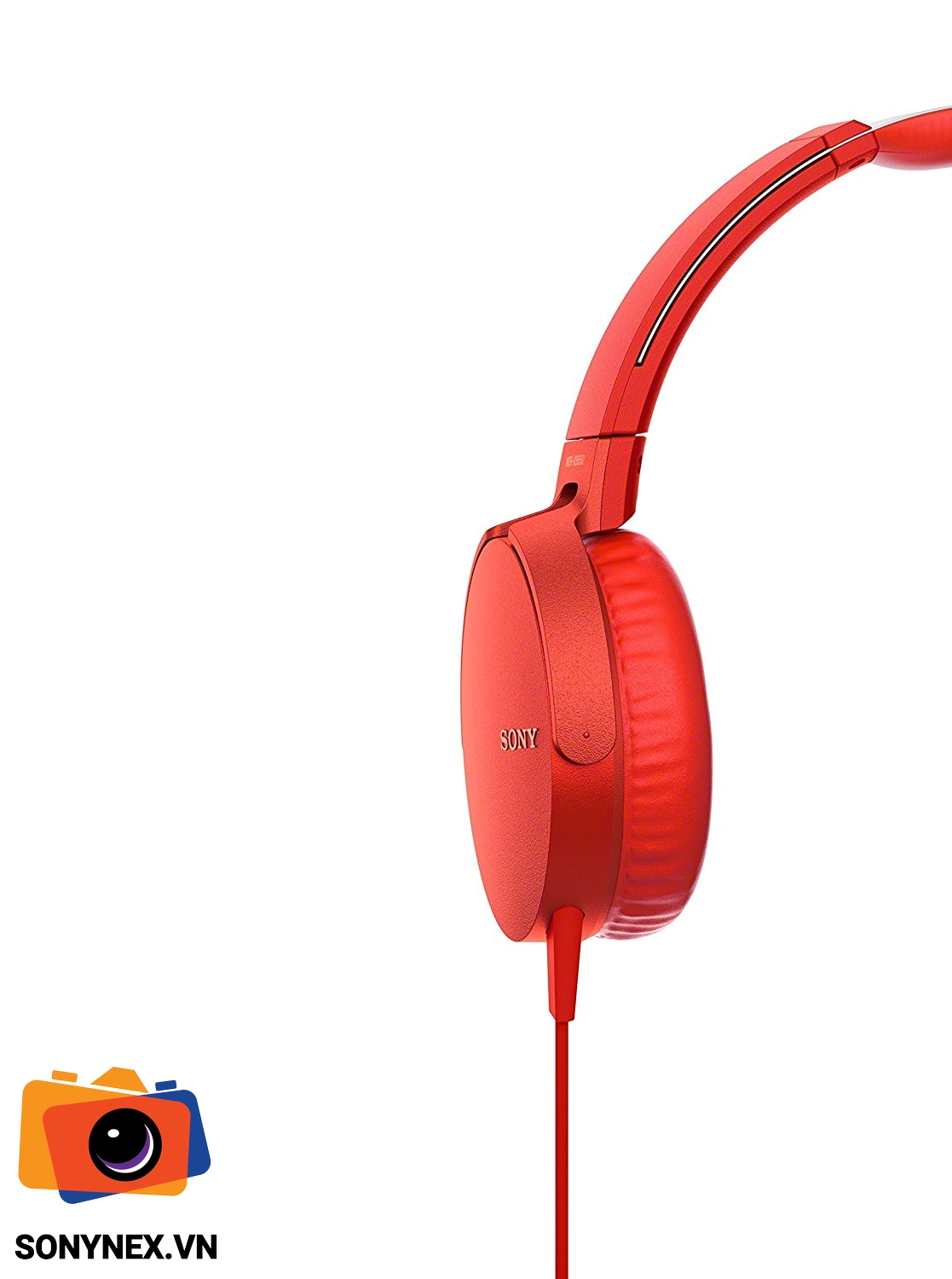 Tai nghe Sony MDR-XB550AP EXTRA BASS | Chính hãng | Đỏ