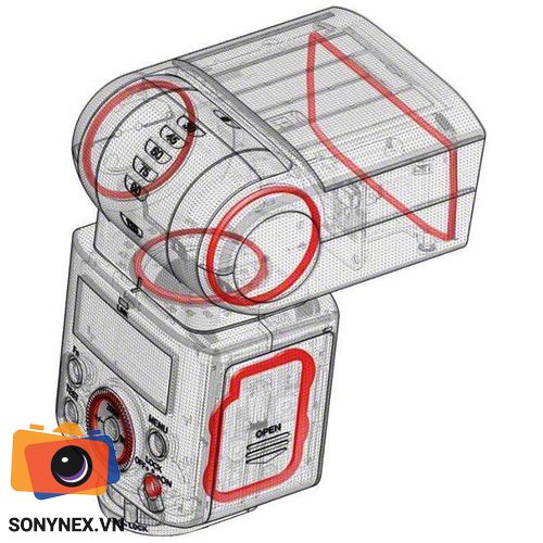 Đèn Flash Sony HVL-F45RM | Chính hãng, Công suất cao, Điều khiển - khả năng kết nối thiết bị