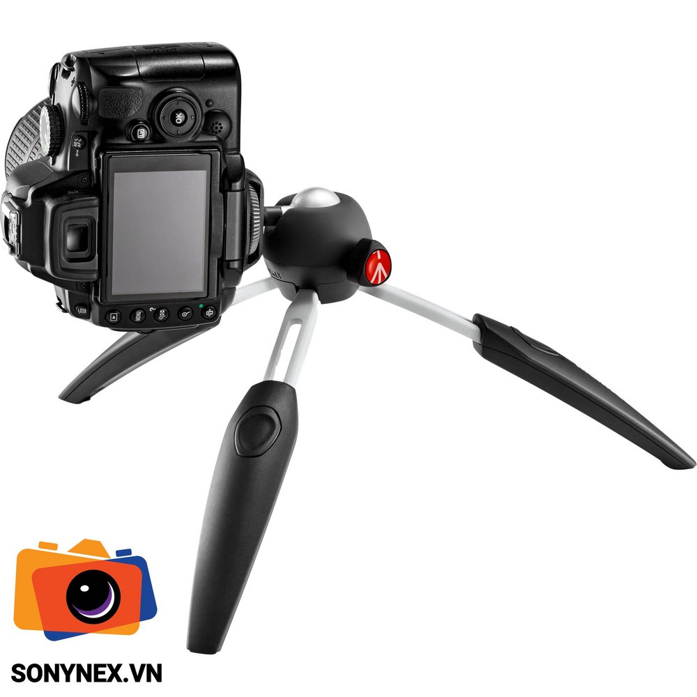 Chân máy mini Manfrotto Pixi EVO | Đen | Chính hãng