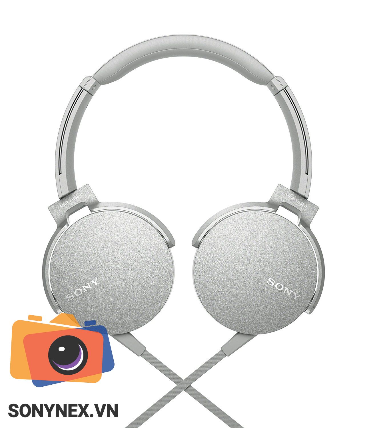 Tai nghe Sony MDR-XB550AP EXTRA BASS | Chính hãng |Trắng