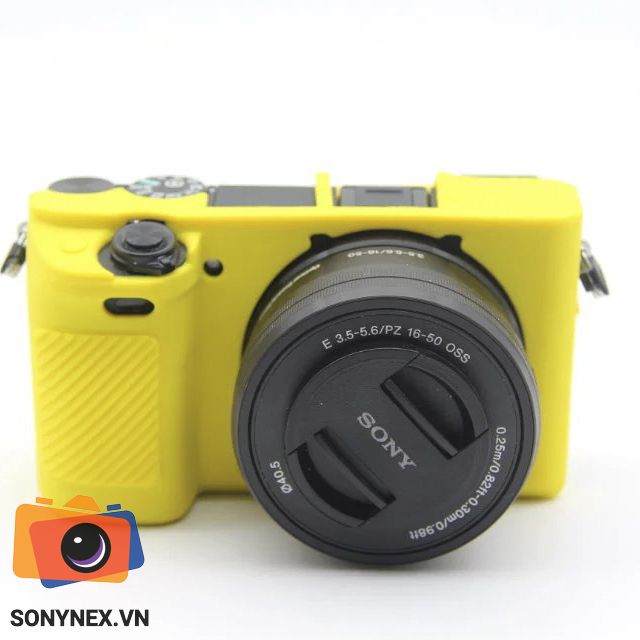 Bao Silicon Sony A6000/A6300/A6100/A6400 Vàng | Chính hãng - thiết kế và phụ kiện