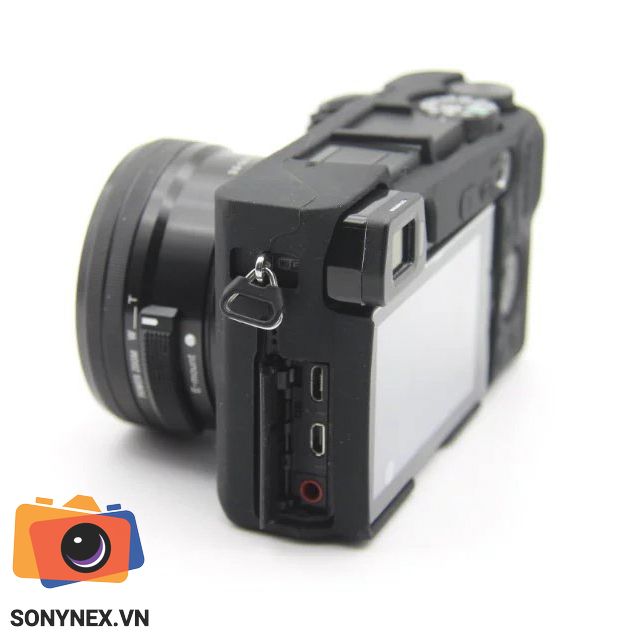 Bao Silicon máy ảnh Sony A6000/A6300 | Đen | Nhập khẩu