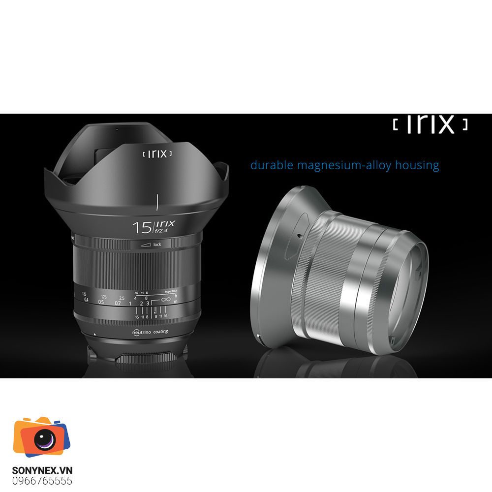 IRIX 15MM F2.4 Blackstone for EF-mount