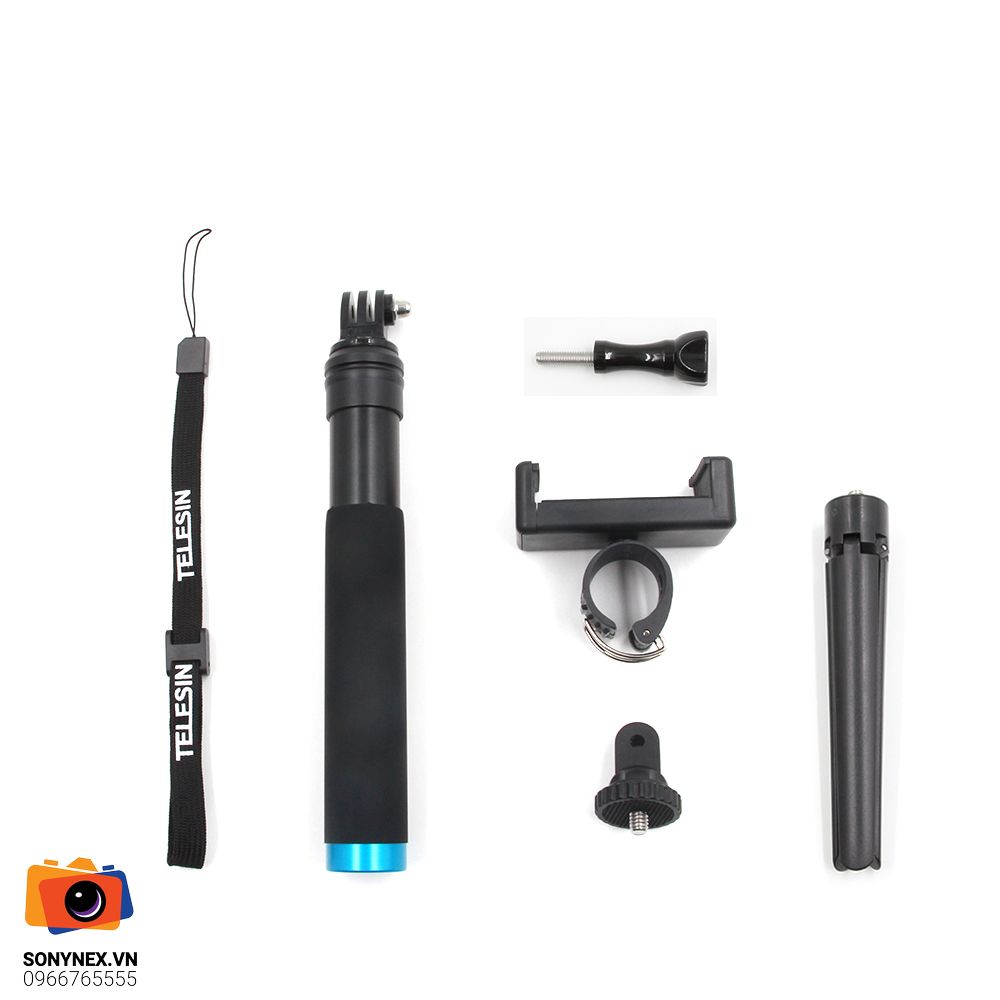 Gậy cầm tay cho Gopro Telesin | Hàng nhập khẩu