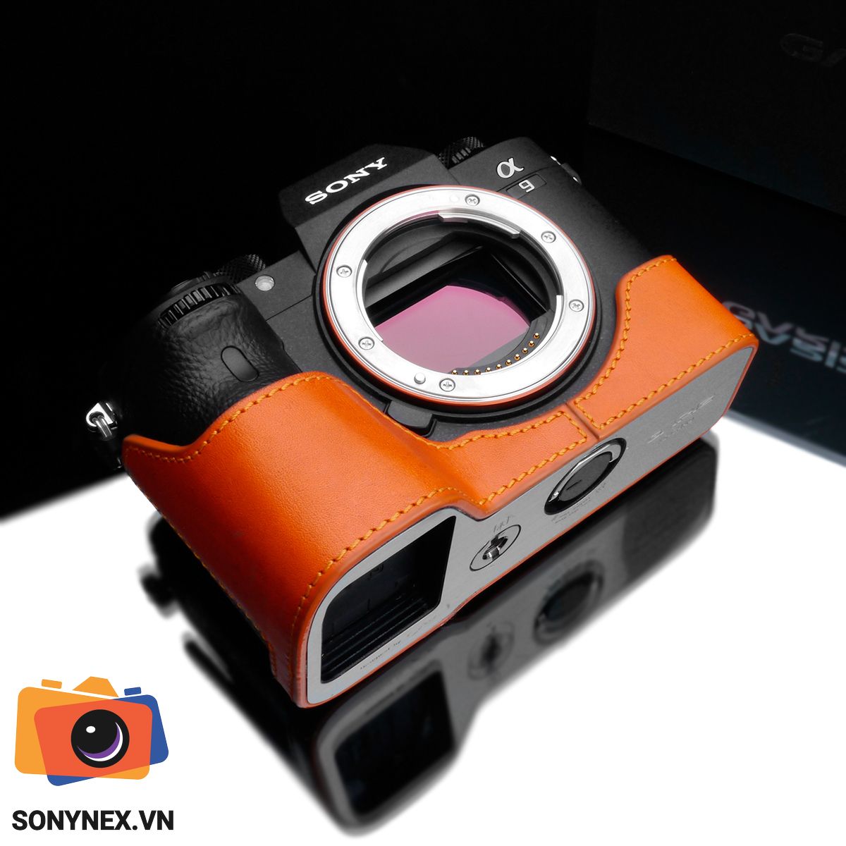 Bao da Sony A7M3/A7R3/A9 Da Cam | Gariz | Chính hãng - thiết kế và phụ kiện