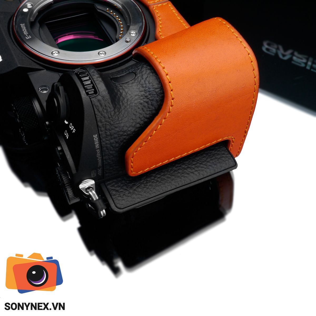 Bao da Sony A7M3/A7R3/A9 Da Cam | Gariz | Chính hãng - khả năng kết nối thiết bị