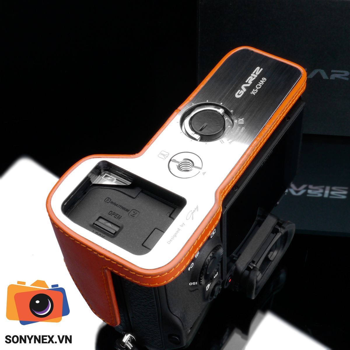 Bao da Sony A7M3/A7R3/A9 Da Cam | Gariz | Chính hãng - cấu hình hộp sạc