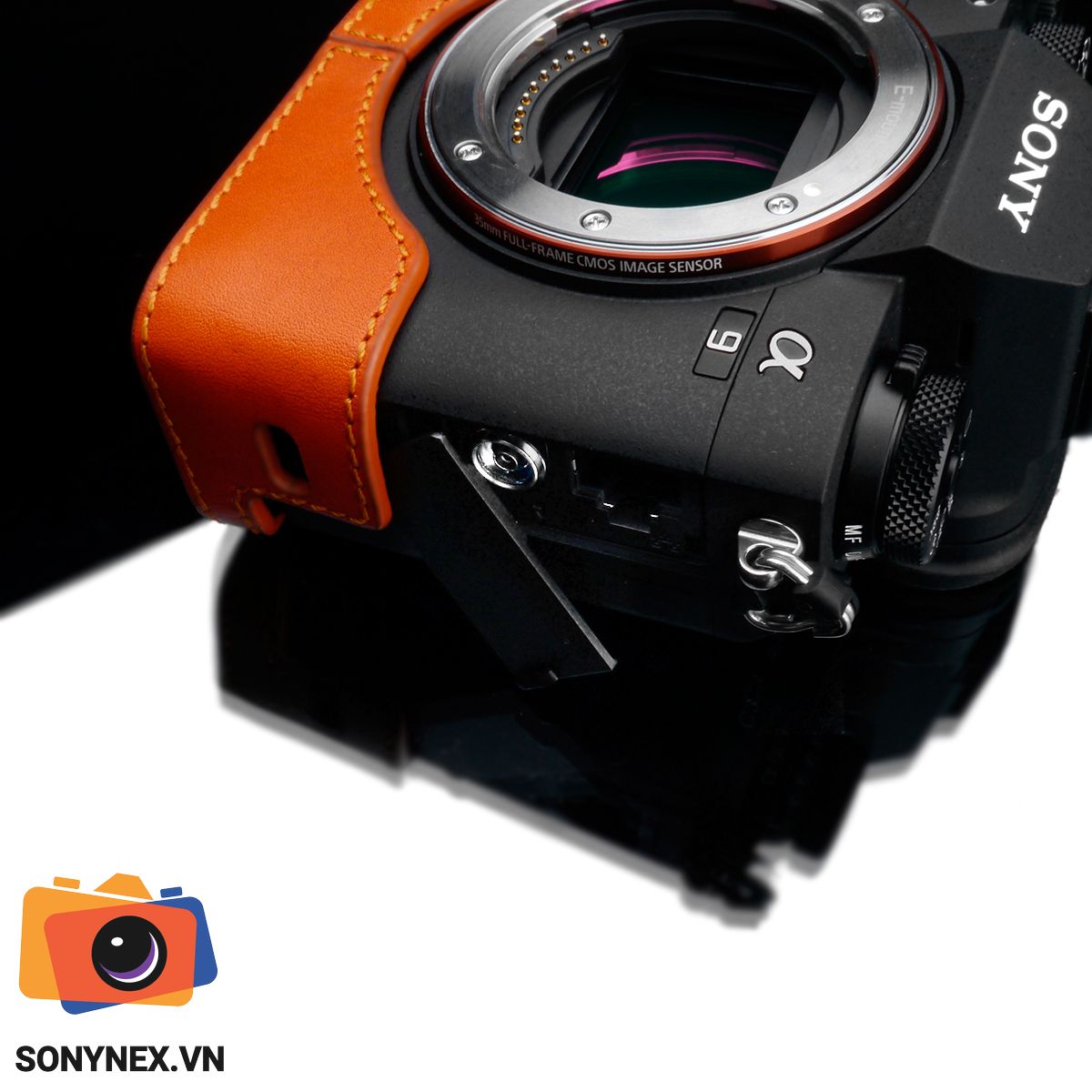 Bao da Sony A7M3/A7R3/A9 Da Cam | Gariz | Hàng Nhập khẩu