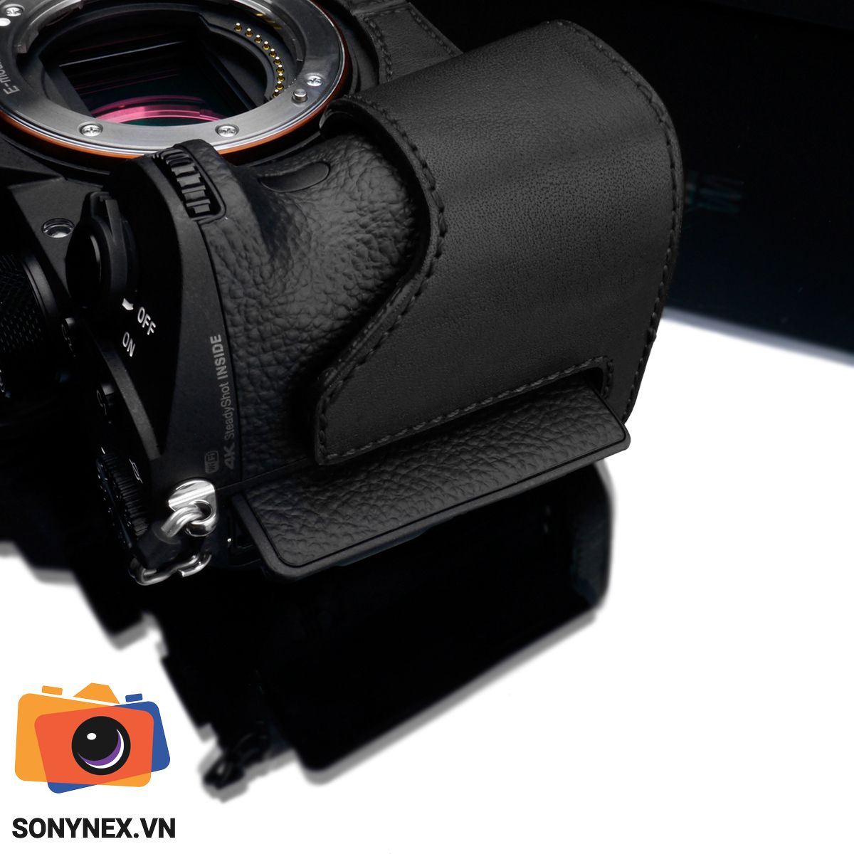 Bao da Sony A7M3/A7R3/A9 Đen | Gariz | Chính hãng - khả năng kết nối thiết bị