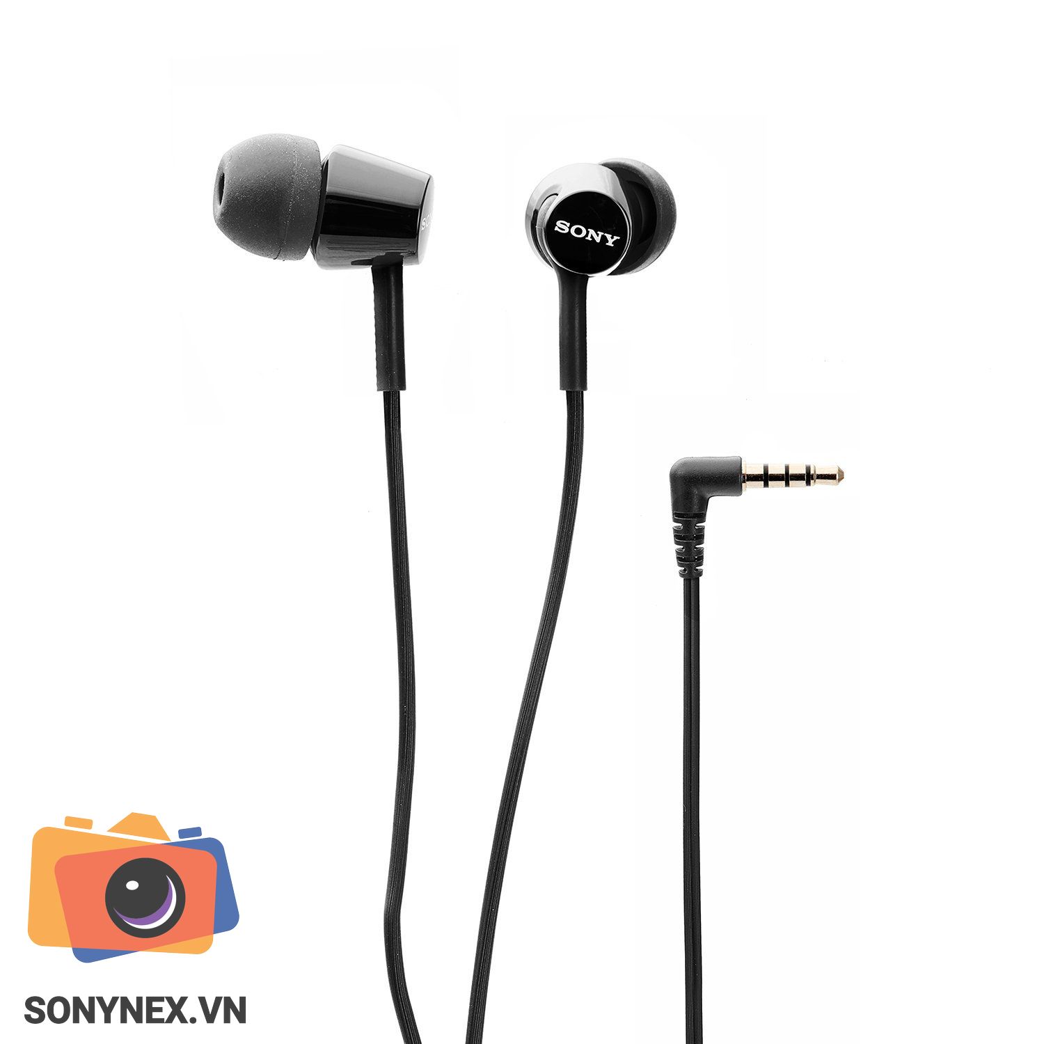 Tai nghe Sony In-ear MDR-EX155AP | Chính hãng | Đen