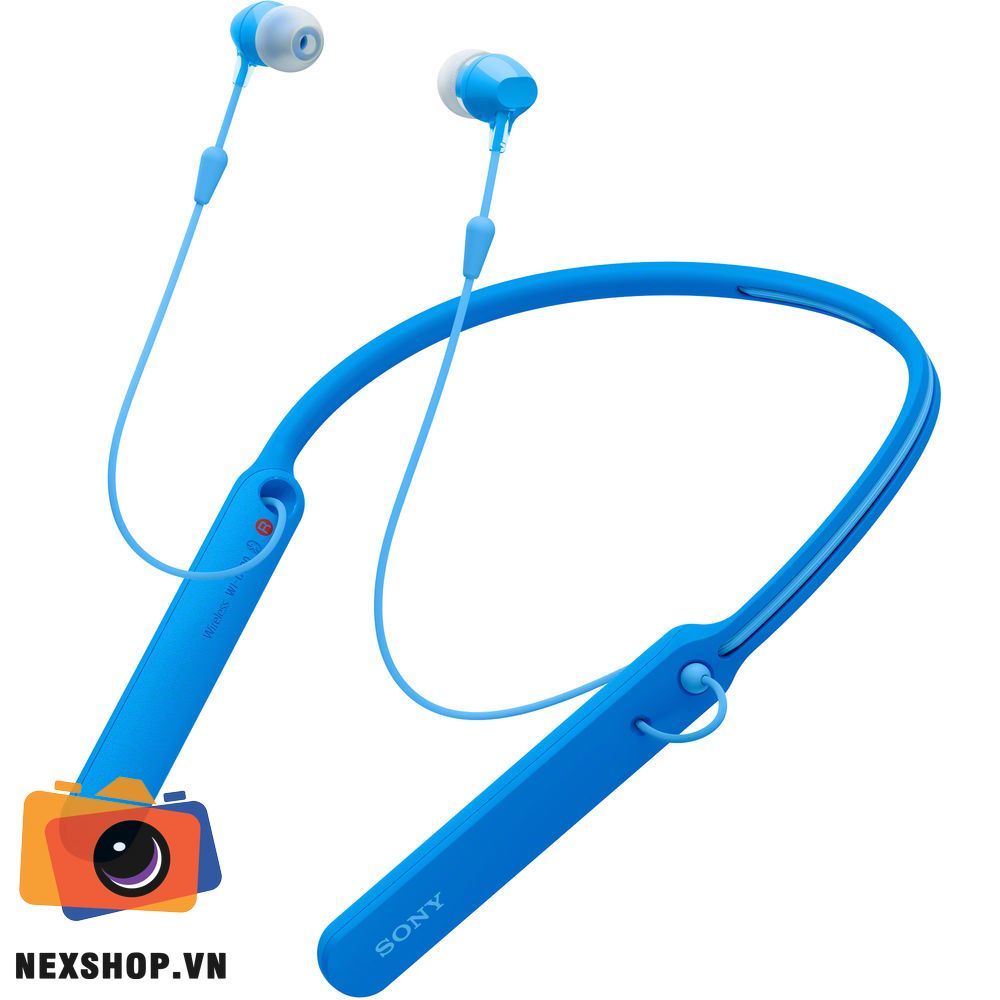 Tai nghe Sony WI-C400 Wireless In-ear | Chính hãng | Xanh dương - thiết kế và phụ kiện