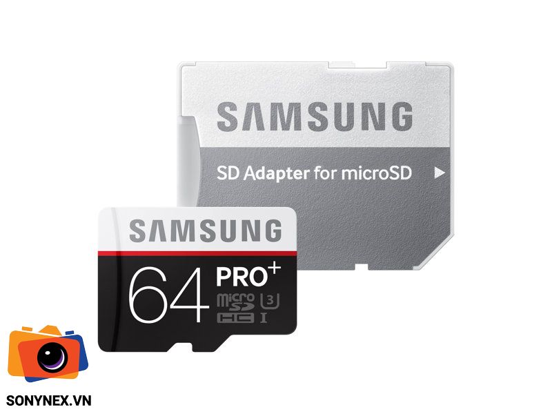 Thẻ nhớ MicroSD Pro+ Samsung 64GB |95Mb/s - 90Mb/s | Nhập khẩu