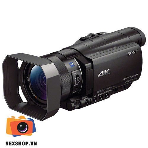 Máy quay FDR-AX100E 4K | Chính hãng - thiết kế và phụ kiện