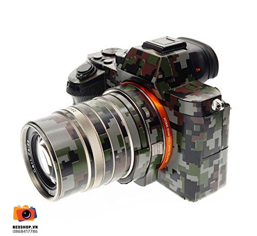 Dán da Sony A7 Mark II / A7R II / A7S II | Màu Camo | Nhập khẩu | - cấu hình hộp sạc