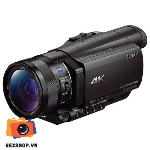 Máy quay FDR-AX100E 4K | Chính hãng - khả năng kết nối thiết bị
