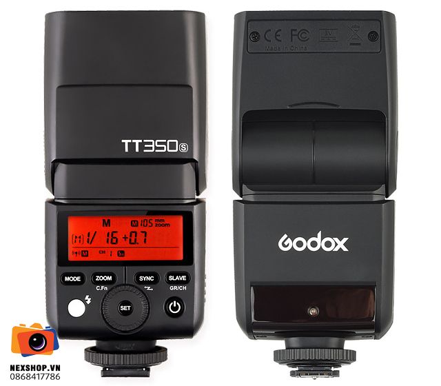 Đèn Flash cho máy ảnh Sony GODOX TT350 | Chính hãng