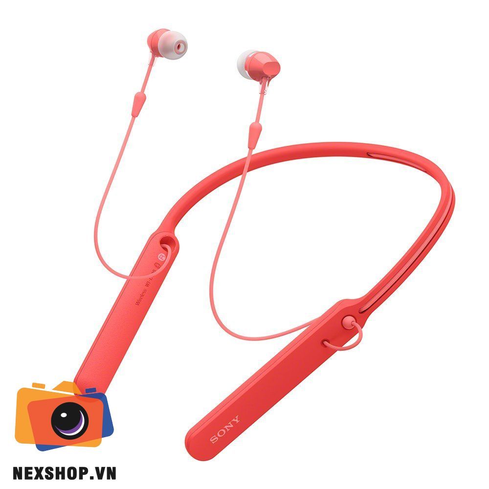 Tai nghe Sony WI-C400 Wireless In-ear Đỏ | Chính hãng - thiết kế và phụ kiện