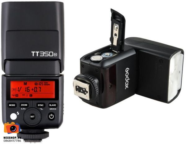 Đèn Flash cho máy ảnh Sony GODOX TT350 | Chính hãng