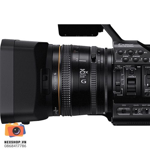 Máy quay chuyên nghiệp Sony X160 | Chính hãng - khả năng kết nối thiết bị