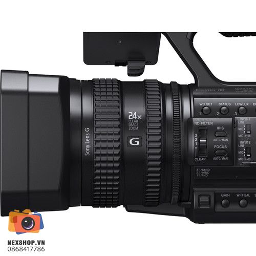 Máy quay chuyên nghiệp Sony NX100 | Chính hãng - cấu hình hộp sạc