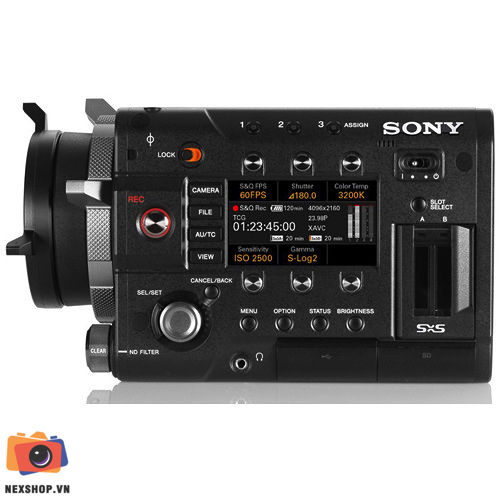 Máy quay chuyên nghiệp Sony F55 | Chính hãng - cấu hình hộp sạc