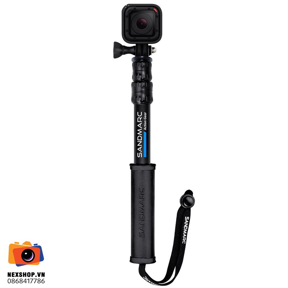 Gậy Cầm Tay Sandmarc Pole Compact Edition | Chính Hãng - cấu hình hộp sạc
